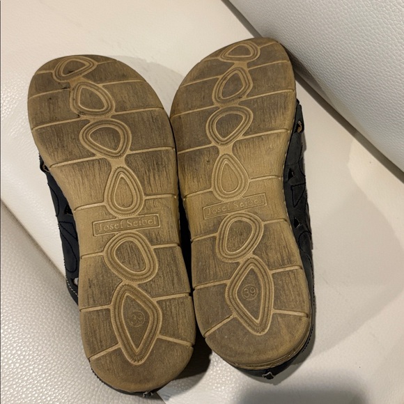 Josef Seibel Leather Navy Blue Slip-Ons Size 39 - Picture 6 of 9